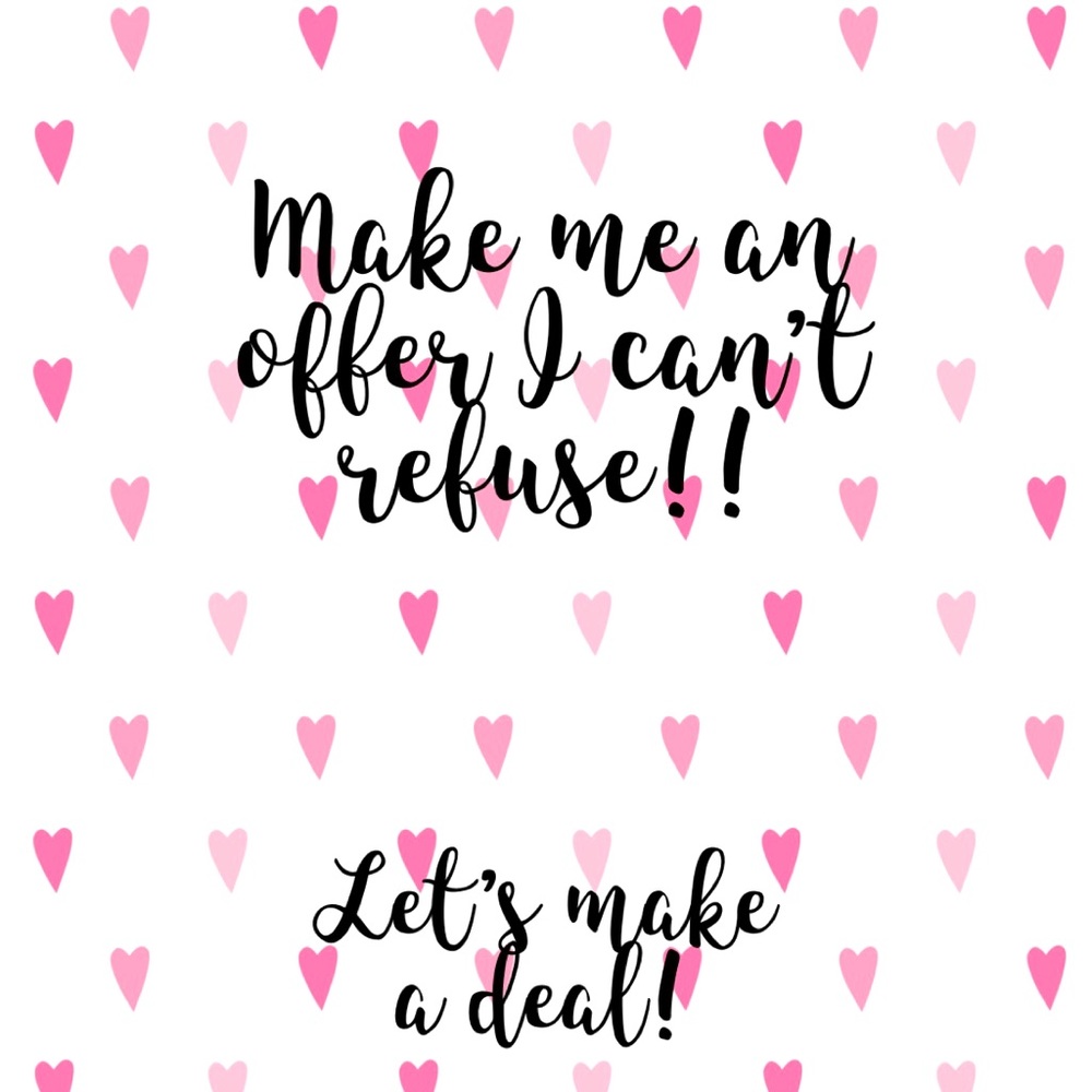 Let’s make a deal we can both benefit from! Offers accepted! $5.99 shipping
